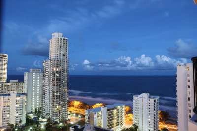 Surfer's Paradise, Gold Coast - bad wheather approaching...