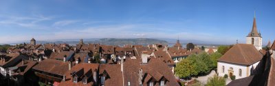 Panorama of Murten