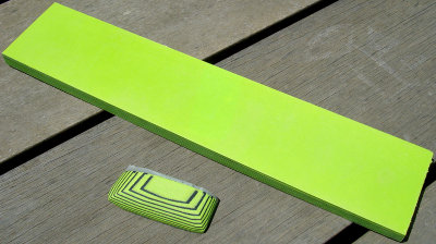 #34 UV Reactive Green & Black Paper
