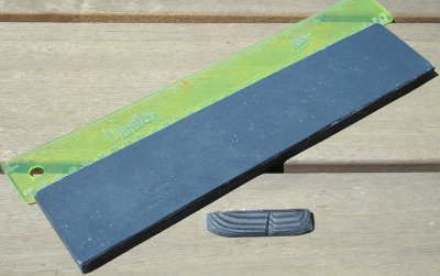 #85 Gray Blue Paper & Black Canvas