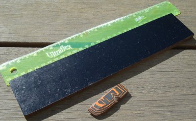 #91 Black & Orangish Paper