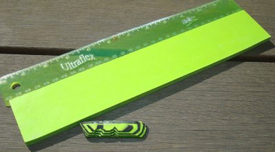 #92 UV Green Reactive & Black Paper