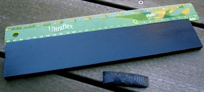 #146 Black Textile & Gray Paper