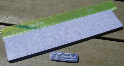 #135 Textile Canvas & Purple Paper