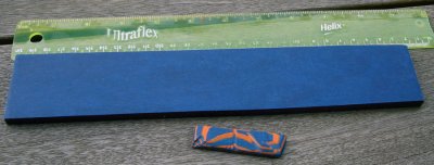 #169 Blue & Orange Paper