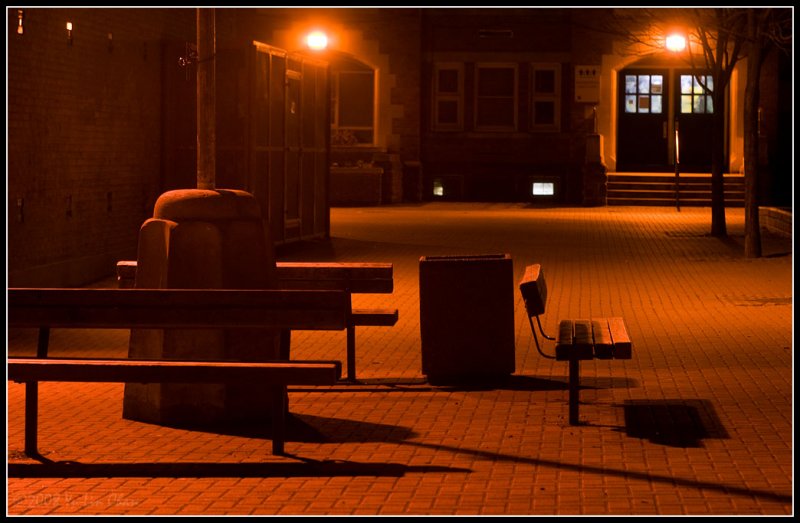 Benches of Duke of Connaught School