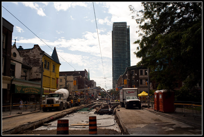 Contruction on Church & Queen