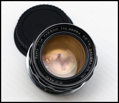 Petri 55mm f1.4 Lens
