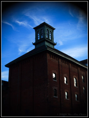 One of the Gooderham building inside the Distillery