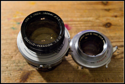 ILEX 3 INCH (80mm) f1.3 Oscillo-Paragon Medium Format Lens