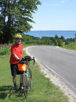 2150 at top of a Mission Peninsula hill