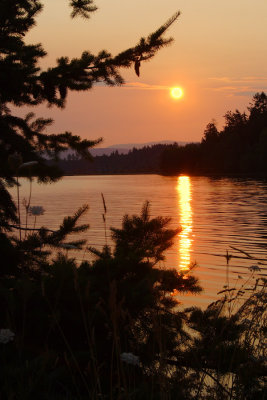 Cowichan Bay Evening Sunset