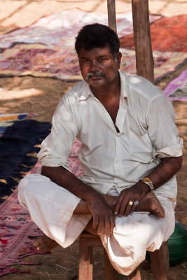 Indian stallholder