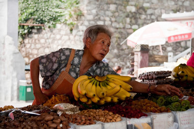 Fruit seller