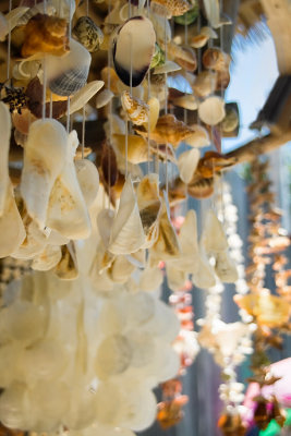 Shell necklaces