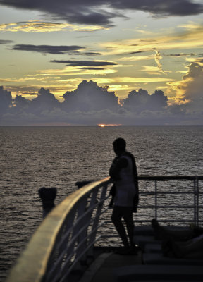 Watching the Sun Set