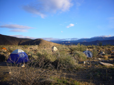 WBC Anza Borrego camping 2009