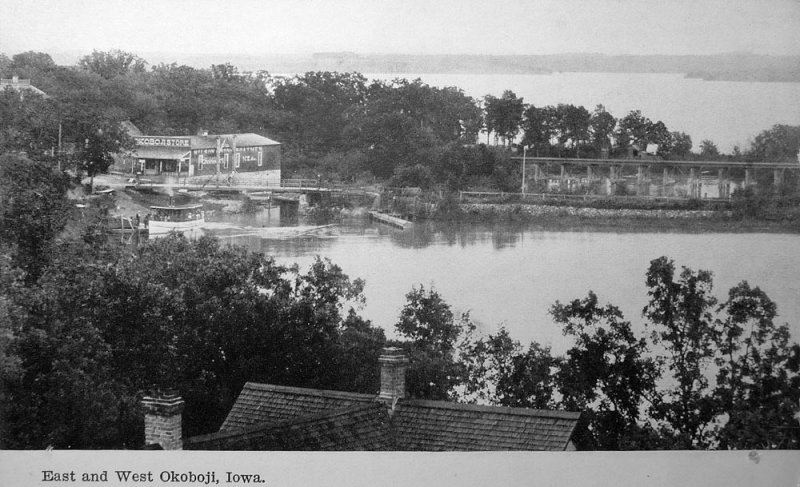 East and West Okoboji