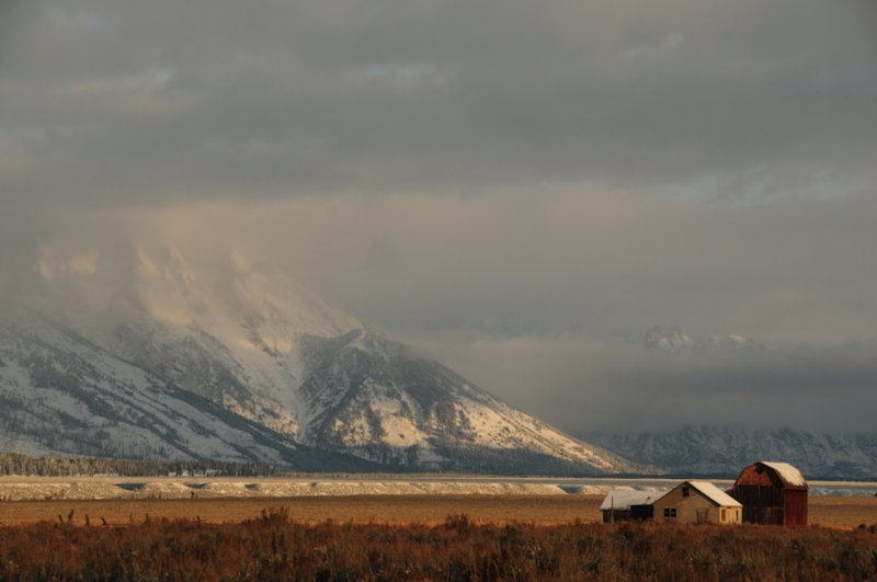 Winter Comes Early to the Tetons