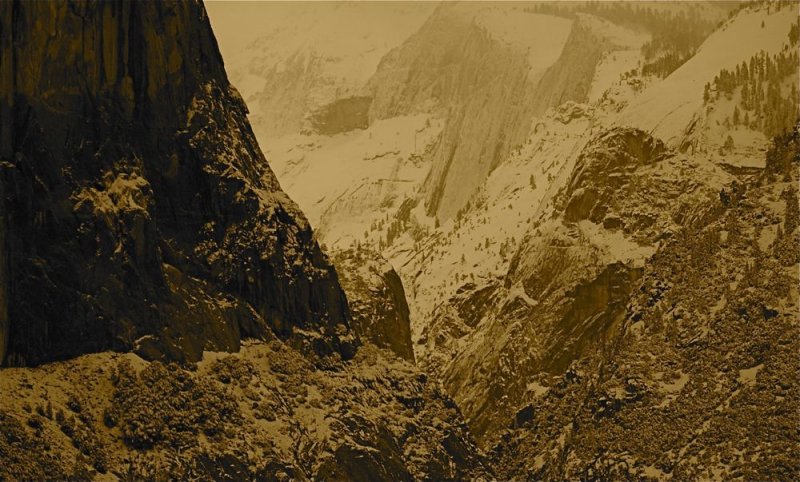View from the Wawona Tunnel