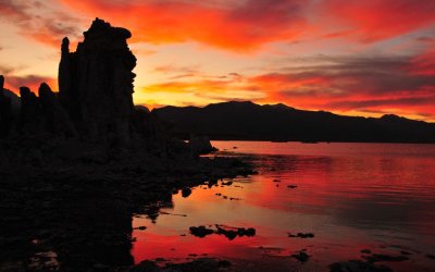 Sunset Over Mono Lake