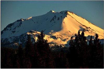 VIew of Lassen Peak from the North