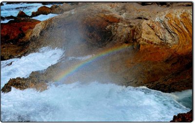 Rainbow at Montana de Oro State Park
