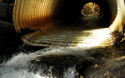 Culvert Beneath the Road