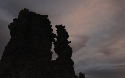 Darkening Skies over the Tufa, Mono Lake