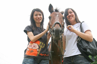 BDVT visit to horse riding school on 10.05.2008