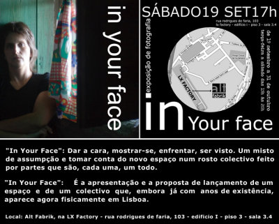 IN YOUR FACE - 19 Setembro 2009