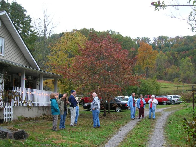 Gathering after a great breakfast