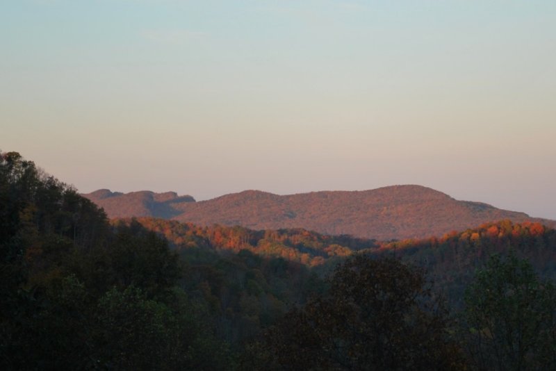 Early Light on Pine Mountain