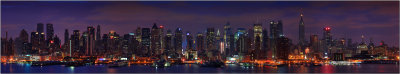 Midtown Manhattan at Dawn, 4:36am on June 29, 2009