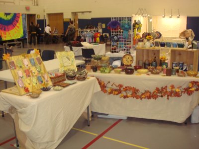 First (and probably last) Craft Fair Exhibit