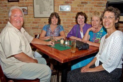 Bill and Marion, Linda, Karen, Jean