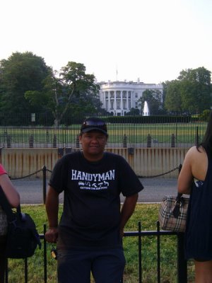 Back side of the White House