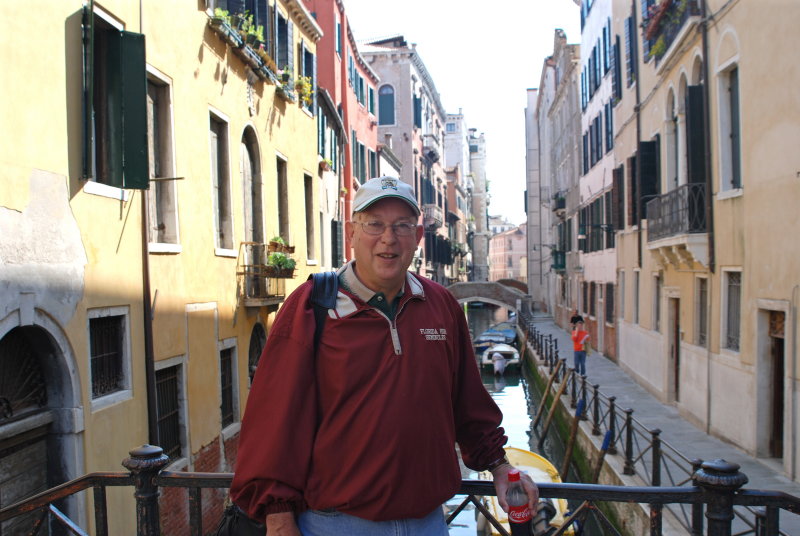 Mike on another bridge