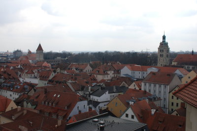 Panoramic view of Regensburg
