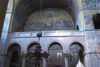 another scene from inside the basilica