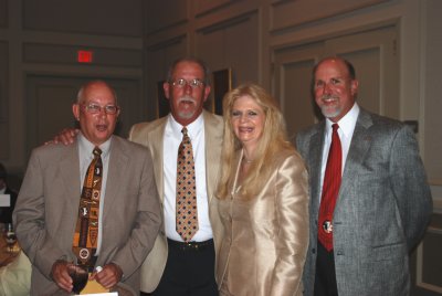 Florida High gang - Mike, Russ and Lynn Wicker, Neal Trafford