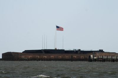 Fort Sumter from the boat