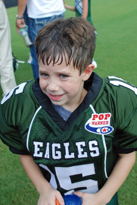 He plays for the Chaires Eagles