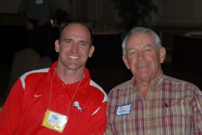 Coaches John and Jim Gladden (son and father)