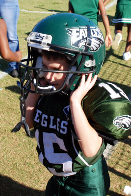 Carter's last Football game in 2010