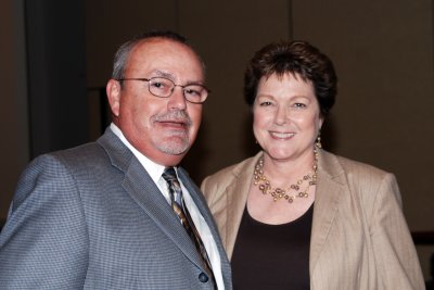 Steve and Victoria Ash arranged for Bus to be the guest speaker