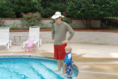 pool time