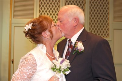 The happy couple - Cathy and Randy Hickman