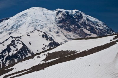 See the skiiers? (Lower right)