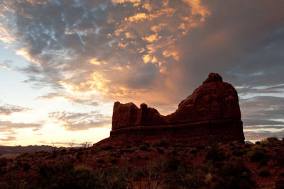 Sunrise at Arches